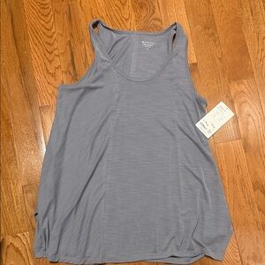Athleta relaxed tank Gray Sleeveless Top